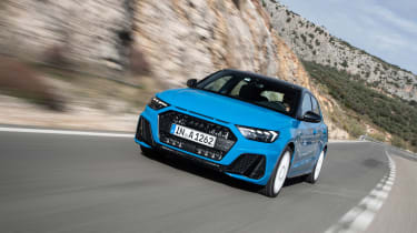 Audi A1 First Edition - blue front