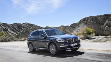 BMW X3 xDrive30d - front driving