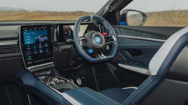 Alpine A390 interior