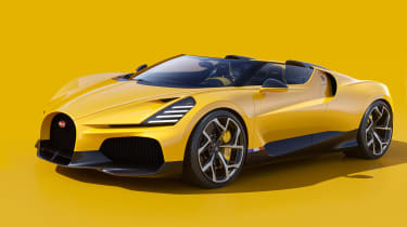 Bugatti Mistral – yellow