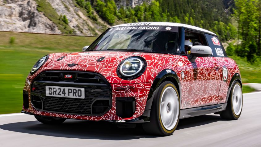 New MINI John Cooper Works first look! Petrol and electric hot hatch coming this year