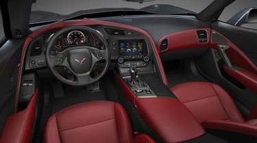 2014 Chevrolet Corvette C7 Stingray interior dashboard steering wheel