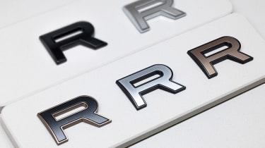 Range Rover – SV badges