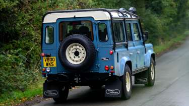 Classic Defender V8 rear