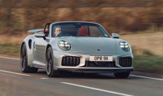 Porsche 911 Turbo S Cabriolet – front