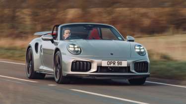 Porsche 911 Turbo S Cabriolet – front