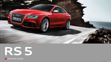 Audi RS5 brochure shot