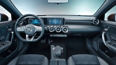 Mercedes A-class saloon - interior