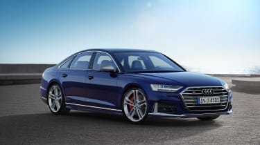 Audi S8 2019 revealed - front quarter