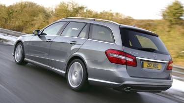 Mercedes E-Class estate rear tracking