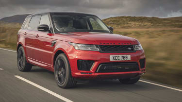 Range Rover Sport red