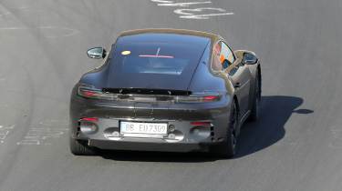 Electric Porsche Cayman rear