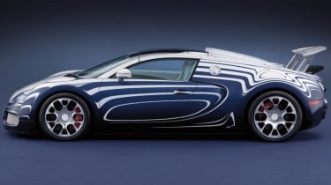 Bugatti Veyron Grand Sport L&#039;Or Blanc