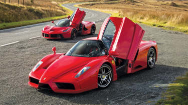 Ferrari Enzo v Ferrari LaFerrari