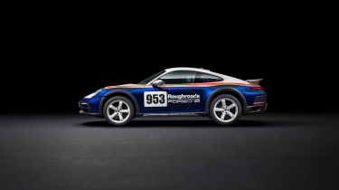 Porsche 911 Dakar Roth – side