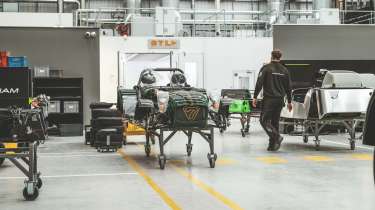 Caterham&#039;s new Dartford factory