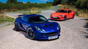 Toyota GT86 and Lotus Exige S (S2)