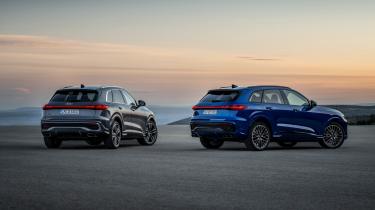 Audi SQ5 and Q5 rear