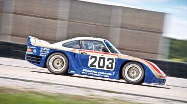 Porsche 961 side profile