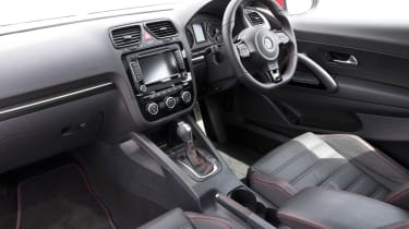 VW Scirocco 2.0 TSI GTS interior dashboard