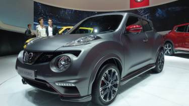Nissan Juke Nismo RS grey front