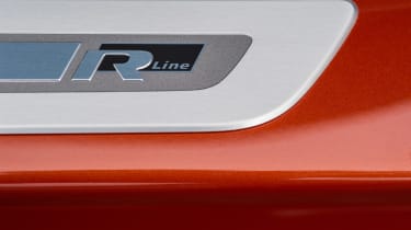 Volkswagen Beetle R-Line badge