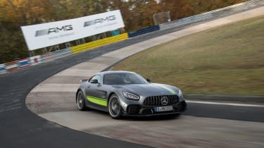 Mercedes-AMG GT R Pro review - turn in