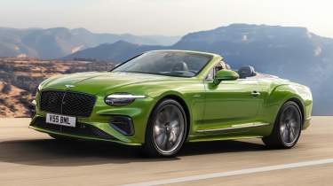 New Bentley Continental GTC – front