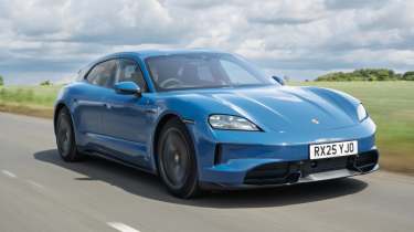 Porsche Taycan GTS front
