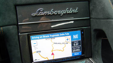 Lamborghini Murcielago LP670-4 SV dashboard console