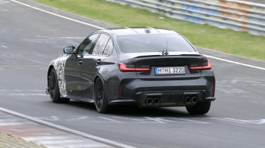 BMW M3 CS – rear cornering