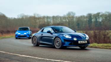 Alpine A290 v Alpine A110 – front