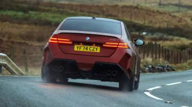 BMW M5 rear