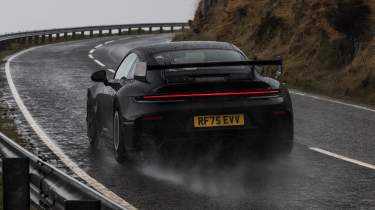 Porsche 911 GT3 with Manthey kit rear