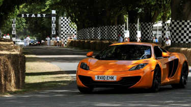 New McLaren MP4-12C supercar