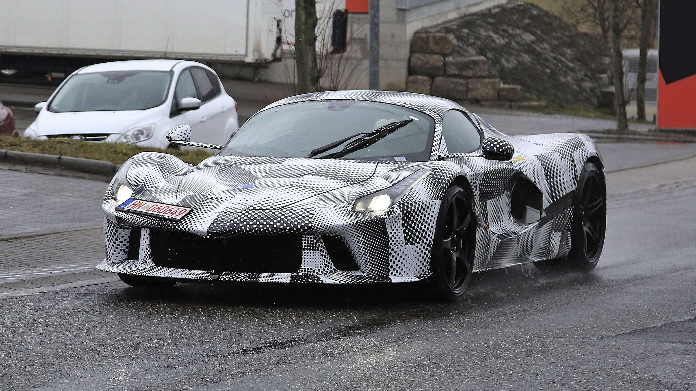 Next Ferrari Hypercar Spied In Development Evo