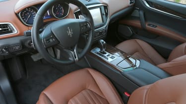 2013 Maserati Ghibli interior dashboard steering wheel