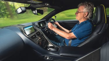 Aston Martin DB11 AMR – interior driving