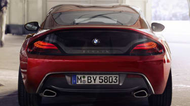 2012 BMW Zagato Coupe news and pictures glass rear