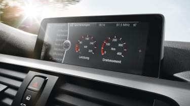 BMW 3-series interior