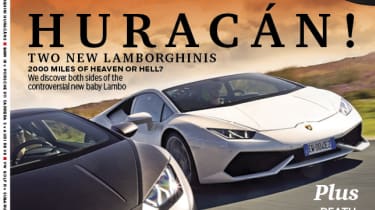 evo Magazine November 2014 - Lamborghini Huracan!