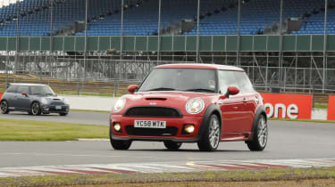 Mini on track