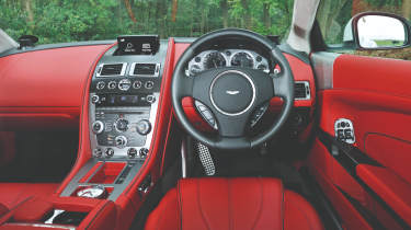 Aston Martin DB9 interior