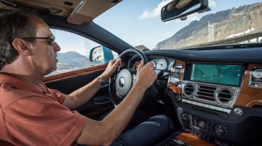 2014 Rolls-Royce Ghost Alpine Trial Centenary Collection interior dashboard steering wheel