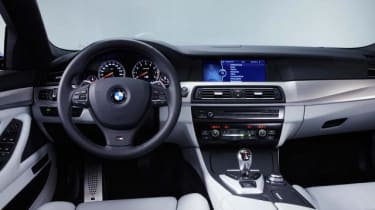 New BMW M5 interior