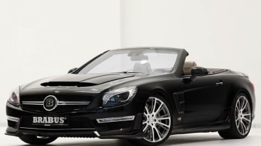 217mph Brabus 800 Roadster front