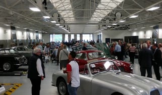 Aston Martin Works auction - showroom