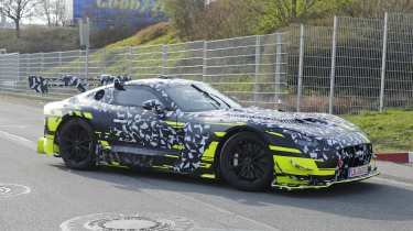 Mercedes-AMG GT Black Series spy shots