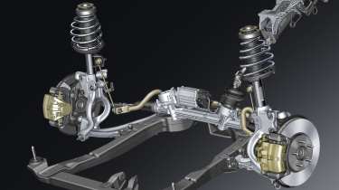 MacPherson strut suspension explained