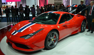 Ferrari 458 Speciale rear at Frankfurt Motor Show